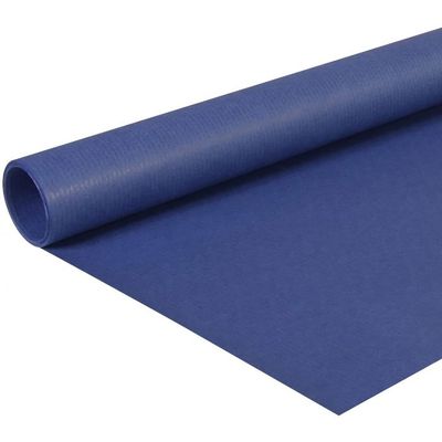 3065503048635-Clairefontaine - Papier cadeau kraft - 70 cm x 3 m - 65 g/m² - bleu marine--0