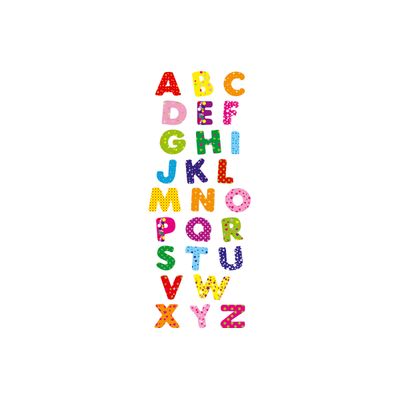 3108726098794-Oberthur - 78 Gomettes - alphabet-Avant-1