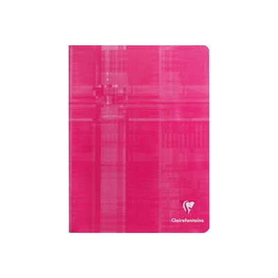 0400000637426-Clairefontaine - Cahier 17 x 22 cm - 96 pages - petits carreaux (5x5 mm) - disponible dans différ-Avant-2
