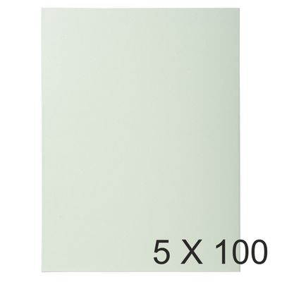 3288583301098-Exacompta Super 210 - 5 Paquets de 100 Chemises - 210 gr - gris--0
