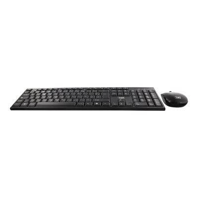 3303170090251-T'nB CLASSY - Ensemble clavier et souris sans fil - noir-Avant-1