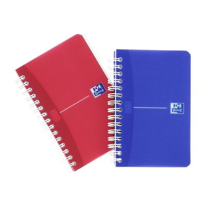 3020120029399-Oxford Office My Colours - Carnet à spirale 9 x 14 cm - 180 pages - petits carreaux (5x5 mm) - disponible dans -Haut-7