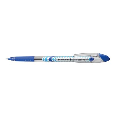 4004675044075-Schneider Slider Basic - Stylo à bille - bleu - 1.4 mm - trait large-Angle gauche-1