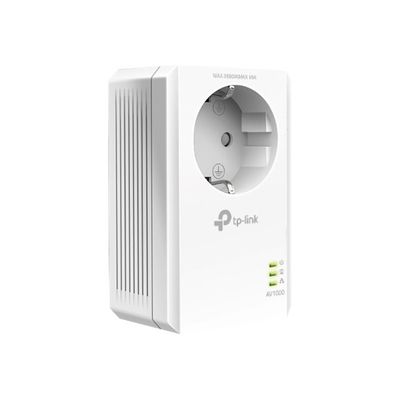 6935364010812-TP-Link TL-PA7017P - Kit CPL AV1000 Gigabit avec port Ethernet gigabit RJ45-Angle gauche-2