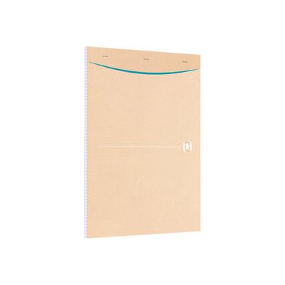 3020120182315-Oxford Touareg - Bloc notes - A4 - 160 pages - petits carreaux-Angle gauche-7