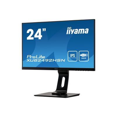 4948570117864-iiyama ProLite XUB2492HSN-B1 - écran LED 24" - Full HD (1080p)-Angle droit-1