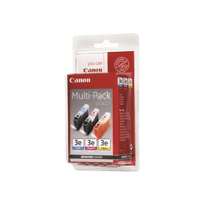 8714574971322-Canon BCI-3E - Pack de 3 - cyan, magenta, jaune - cartouche d'encre originale-Angle droit-0