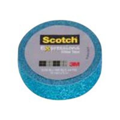 4054596070349-Rubans Scotch Expressions Pailletés Bleu-Avant-0