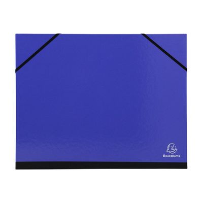 3130631255290-Exacompta - 5 Cartons à dessin à élastiques - 28 x 38 cm - couleurs assorties-Avant-1