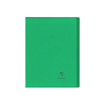 3037929714036-Clairefontaine Koverbook - Cahier polypro A4 (21x29,7 cm) - 96 pages - grands carreaux (Seyes) - v-Avant-0