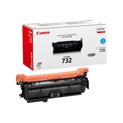 4960999909110-Canon 732 - cyan - cartouche laser d'origine-Angle gauche-1