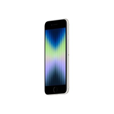 0194253015222-Apple iPhone SE 2022 (3e gen) - Smartphone - 5G - 256 Go - lumière stellaire-Angle droit-1