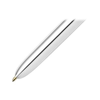 3086123650053-BIC 4 Couleurs - stylo bille 4 couleurs - noir, rouge, bleu, vert (pack de 3)-Gros plan-3