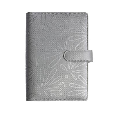 3660942068154-Floralie - Organiseur 16 mois - 14 x 19 cm - argent - Exacompta--0