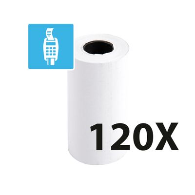 3130632406424-Exacompta - 6 boîtes de 20 Bobines thermiques - rouleaux TPE - 57 x 30 x 12 mm - sans Bisphénol A--0