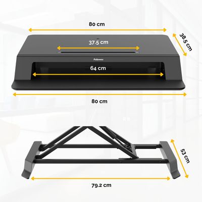 0043859753529-Fellowes Lotus LT - Station de travail assis-debout - noir--1