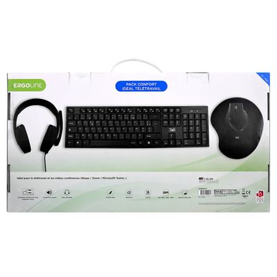 3303170101261-T'nB ERGONOMIC - ensemble clavier, casque et souris sans fil + tapis ergonomique - noir--4
