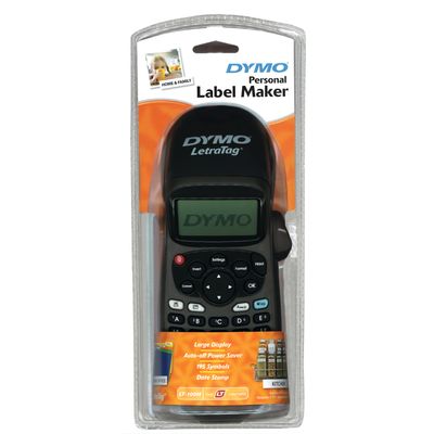 3026981745751-Dymo LetraTag LT-100H Black édition - Étiqueteuse - imprimante d'étiquettes monochrome - impression par tr--1