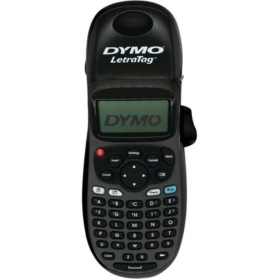 3026981745751-Dymo LetraTag LT-100H Black édition - Étiqueteuse - imprimante d'étiquettes monochrome - impression par tr--0