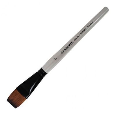 5011386081342-Daler-Rowney Graduate - Pinceau lavis plat n°1 - poil synthétique--0
