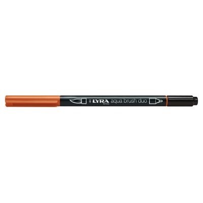 4084900603598-Lyra Aqua Brush Duo - Feutre pinceau double pointe - vermillon--0