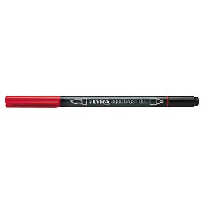 4084900608784-Lyra Aqua Brush Duo - Feutre pinceau double pointe - bordeaux--0