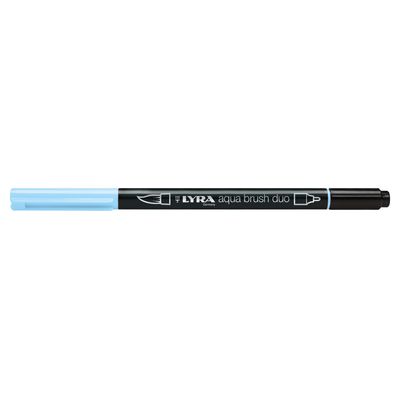 4084900609026-Lyra Aqua Brush Duo - Feutre pinceau double pointe - bleu glacier--0