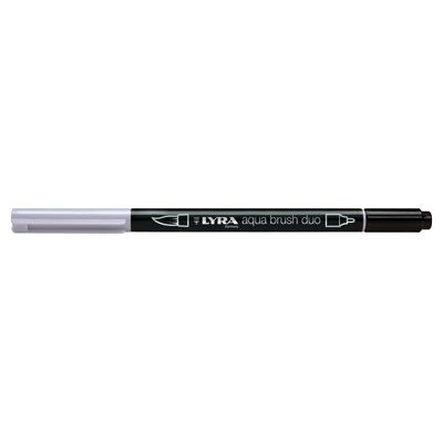 4084900609941-Lyra Aqua Brush Duo - Feutre pinceau double pointe - gris neutre clair--0