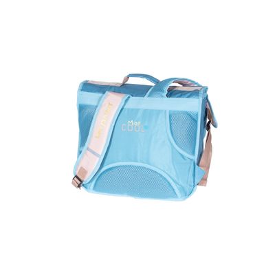 3661507223384-Cartable TEO JASMIN Mood 38 cm - 2 compartiments - rose/bleu - Kid'Abord--3