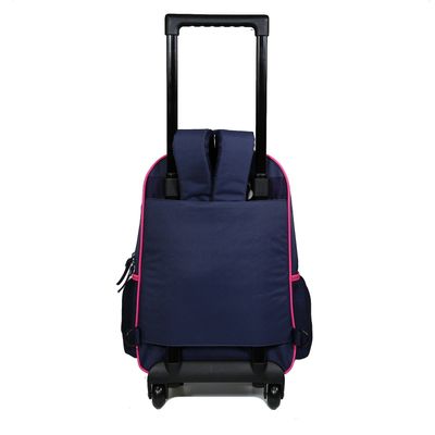 4891320457973-Sac à dos à roulettes Offshore - 2 compartiments - bleu marine - Bagtrotter--2
