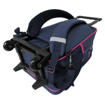 4891320457973-Sac à dos à roulettes Offshore - 2 compartiments - bleu marine - Bagtrotter--3