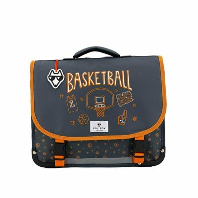 3663842006790-Cartable Basketball 38 cm - 2 compartiments - gris - Pol Fox--0