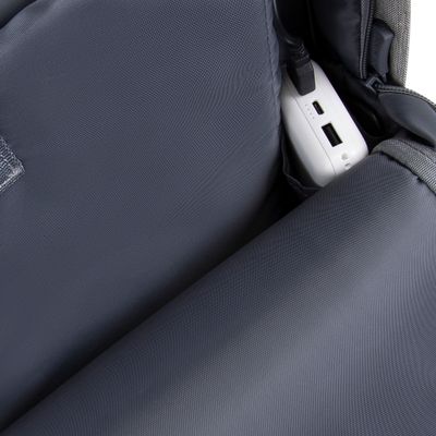 4260403578292-RIVACASE Prater - Sac à dos connecté pour ordinateur portable 15,6" - gris/bleu nuit--17