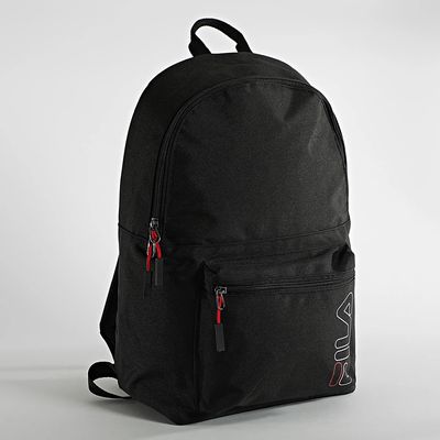 3663991062562-Fila - Sac à dos 1 compartiment - noir--0
