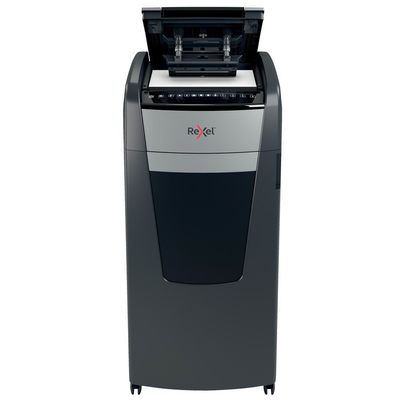 5028252613972-Rexel Optimum Auto+ 750X - destructeur de documents coupe croisée - 750 feuilles - Corbeille 140 litre--3
