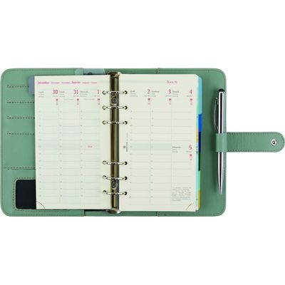 3664447135540-Milano - Organiseur amande - 14 x 18,5 cm - Oberthur--1