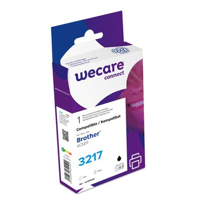 3112539842192-Cartouche compatible Brother LC3217 - noir - Wecare--0