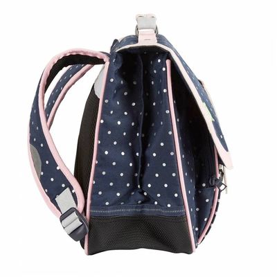 404000113614-Cartable Tann's 38 cm - 2 compartiments - Jade pois--2