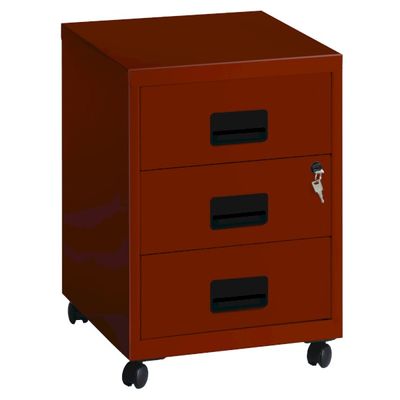 3219090950974-Caisson mobile - 3 tiroirs - terracota--0