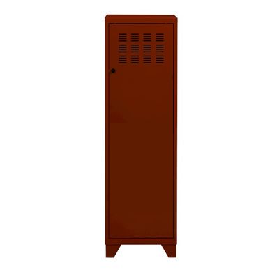 3219090959144-Casier de bureau avec pieds - 133 x 40 x 40 cm - terracota--0