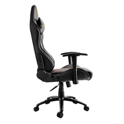 4710483772139-Fauteuil gamer OUTRIDER BLACK - accoudoirs réglables - appuie-tête intégré - noir--2