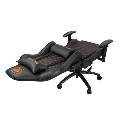 4710483772139-Fauteuil gamer OUTRIDER BLACK - accoudoirs réglables - appuie-tête intégré - noir--4