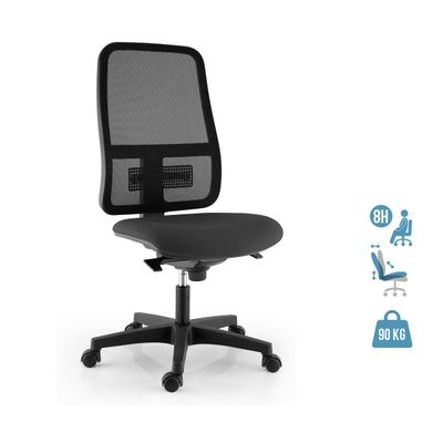 3660916021826-Fauteuil de bureau BUZ - noir--0