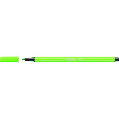 4006381333221-STABILO Pen 68 - Feutre pointe moyenne - vert clair--0