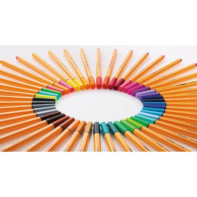 4006381493499-STABILO point 88 Pastel - Pack de 8 feutres fins - 0.4 mm - couleurs pastel assorties--1