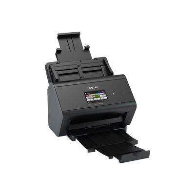 4977766755290-Brother ADS -2800W - scanner de documents A4 - USB 2.0, Wifi - 600 ppp x 600 ppp - 30ppm-Angle gauche-1