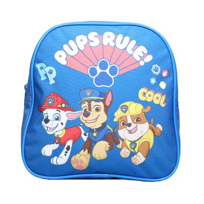 3666311003184-Sac à dos maternelle Pat'Patrouille - 1 compartiment - bleu - Bagtrotter--0