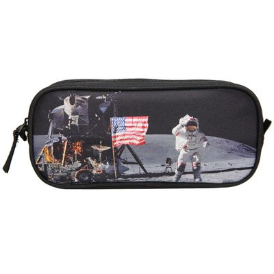 3666311002590-Trousse rectangulaire Nasa - 1 compartiment - noir - Bagtrotter--0