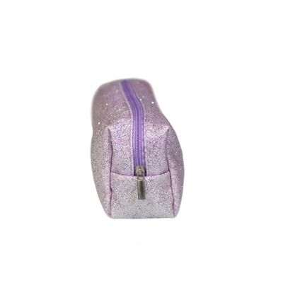 3666311000558-Trousse rectangulaire Licorne - 1 compartiment - violet - Bagtrotter--1
