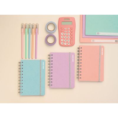 3660942075893-Agenda Work&After Aquarel - 1 jour par page - 10 x 15 cm - disponible dans différentes couleurs - Exac--3
